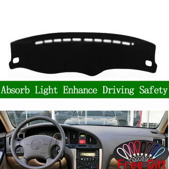 

For Hyundai Avante Elantra I35 2000-2016 Dashboard Cover Sun Shade Non-slip Dash Mat Carpet Car Stickers Interior Accessories