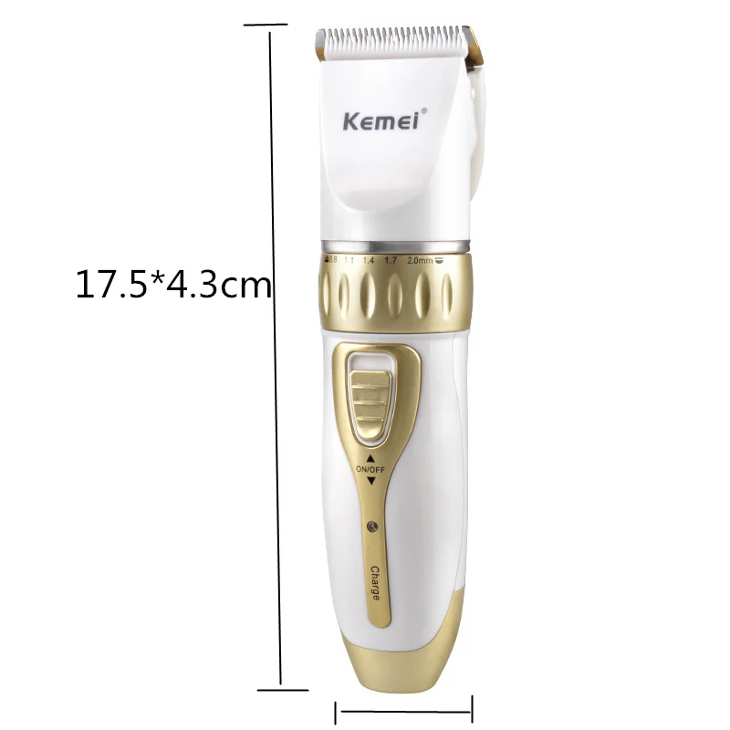  100-240V Household Hair Clipper Cordless Cutting Machine With 4 Limit Combs Adjustable Ceramic Elec
