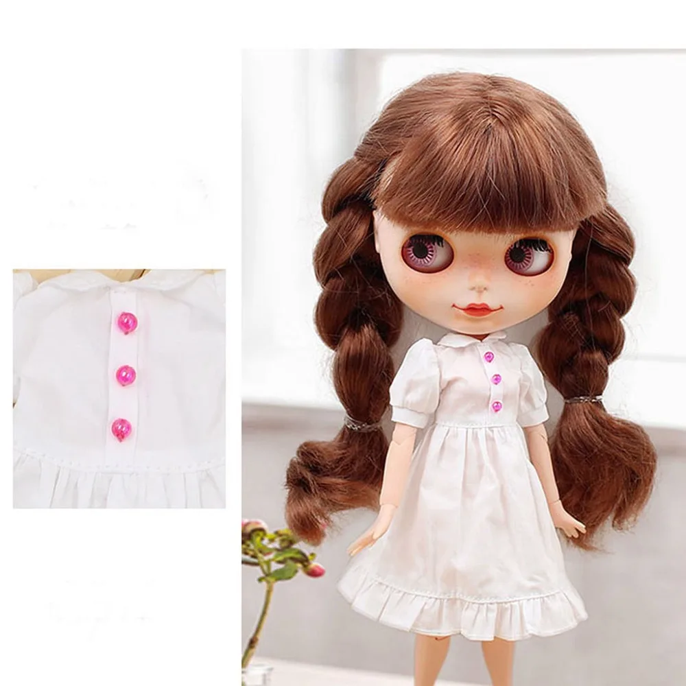 

Fashion White Dress/clothing For 12" Neo Blyth doll doll