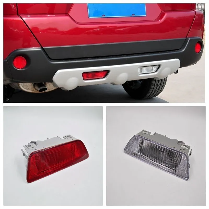 Cafoucs Car Rear Reverse Lamp Bumper Fog Light For Nissan X Trail 2008