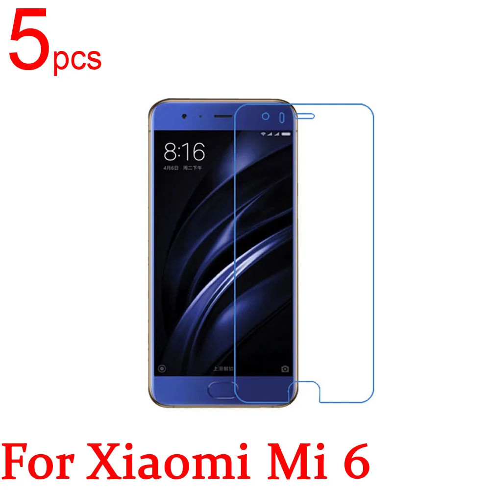 

5pcs Ultra Clear/Matte/Nano anti-Explosion LCD Screen Protector Film Cover For Xiaomi Mi 6 Mi6 5" Protective Film +cloth