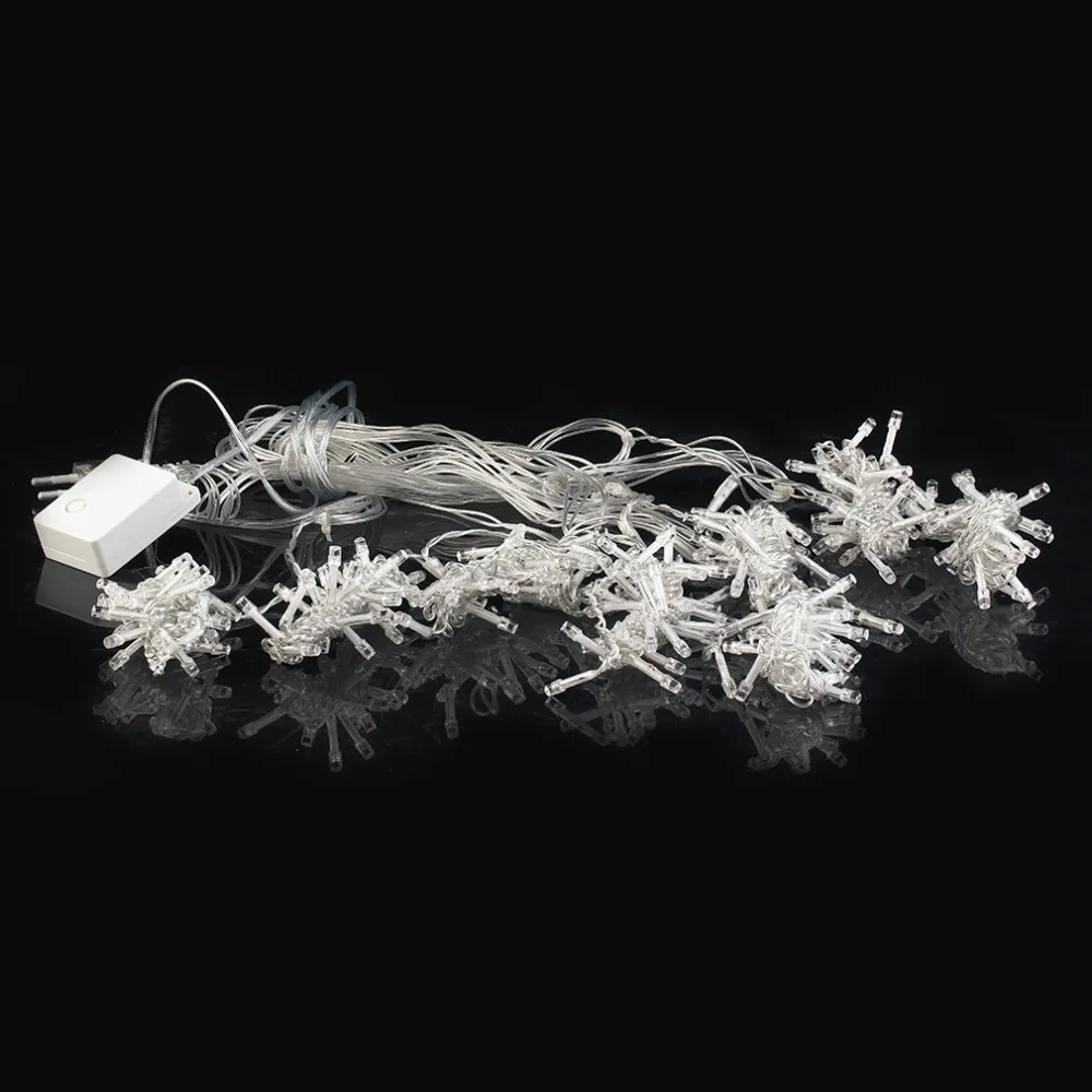 

9.8ft x 6.6ft 224 LEDs 220V String Fairy Curtain Light Christmas Wedding Lights Indoor Outdoor Decor Lighting 5Color EU Plug