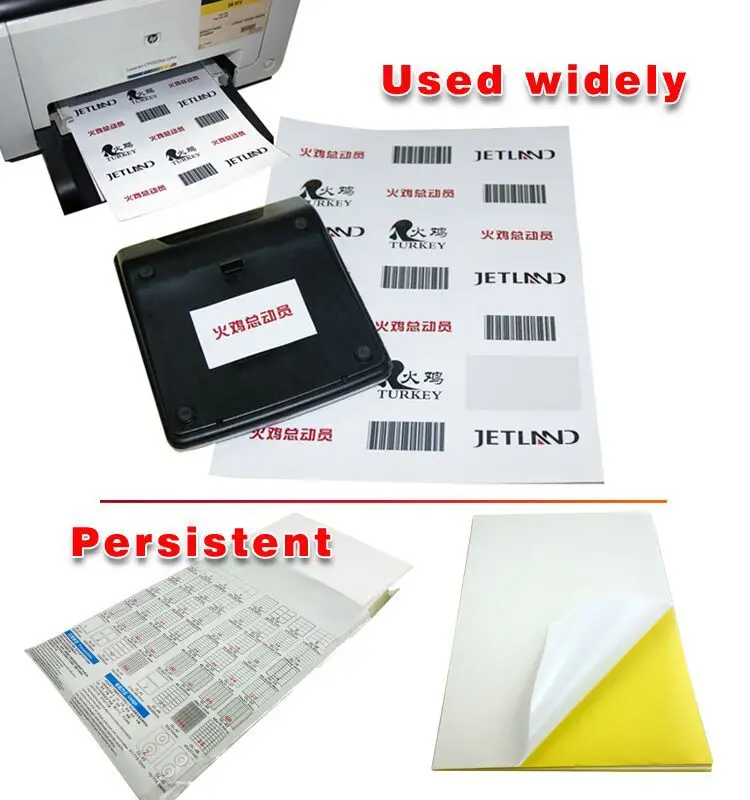 Amazon FBA Label Matt a4 SKU/UPC barcode Printer label 50 Lembar Termal Pengiriman Mailing Alamat label 4x6 4XL pencetakan
