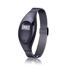 Мода 2017 г. Стиль Z18 Smart Band Водонепроницаемый женщин умные часы кронштейн Спорт SmartBand шагомер сердечного ритма часы