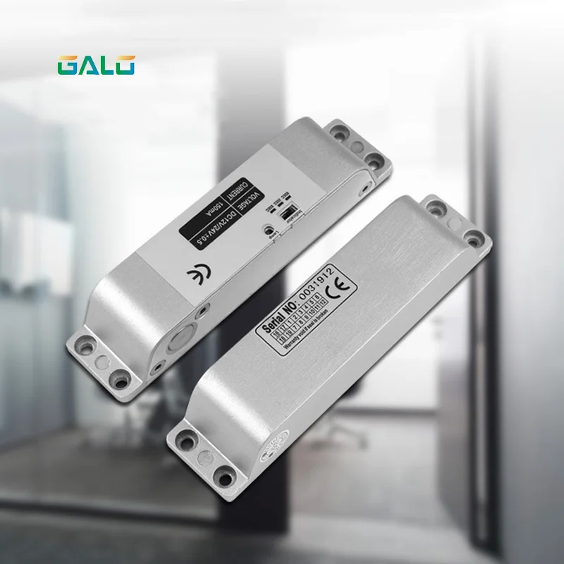 

Electric Bolt Lock For Fully Frameless Door Access Control System Door Lock Electric Lock Low Temperature Electric Bolt Lock