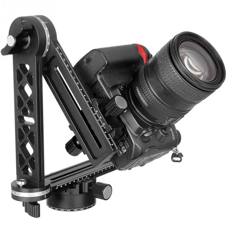 

720PRO Panoramic High Coverage QR Plate 360 Degree Rotation Black Kit Nodal Slide Rail Easy Install Tripod Symmetrical