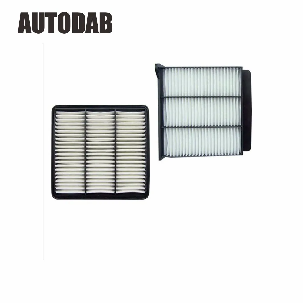 2pcs High Quality air filter cabin filter for 2004 2005 2006 Mitsubishi
