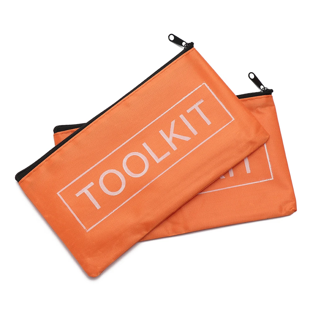 19,5*11,5 см оранжевый Оксфордский тканевый набор инструментов сумка на молнии сумка для хранения инструментов водонепроницаемый полезный набор инструментов упаковочная сумка