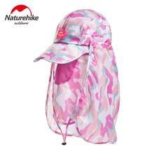Naturehike открытый шапки для туризма шапка тактическая летняя УФ-защита Солнцезащитный козырек шляпа унисекс дышащая солнцезащитная Кепка для путешествий пляжный лагерь