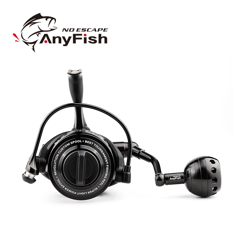 Рыболовное спиннинговое колесо ANYFISH 4500 5000 6500 11 + 1BB передаточное число 4 9: 1/4.4:1/4 3: 1