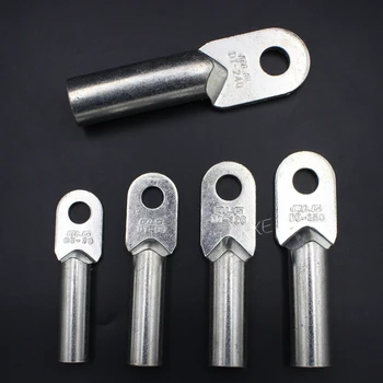 

1pc DT-500 500mm Cable Lug Terminal Connector Copper Coated tin Tone for 21mm Dia Bolt Electric power fittings National Standard