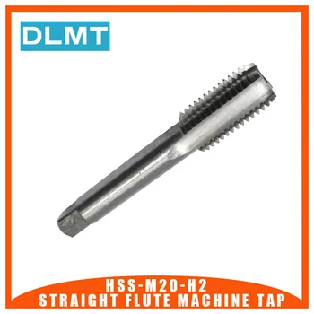 

1pc HSS Straight Flute Machine Tap Thread H2 M20x1 M20X1.5 M20X2 M20X2.5Tap Bit High Speed Steel Threading Drill Bit Cutter Tool