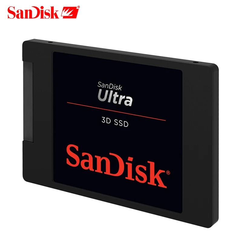 Sandisk ULTRA 3D SSD 250 ГБ 500 2 5 дюйма SATA III HDD жесткий диск HD ноутбук ПК 1 ТБ Внутренний