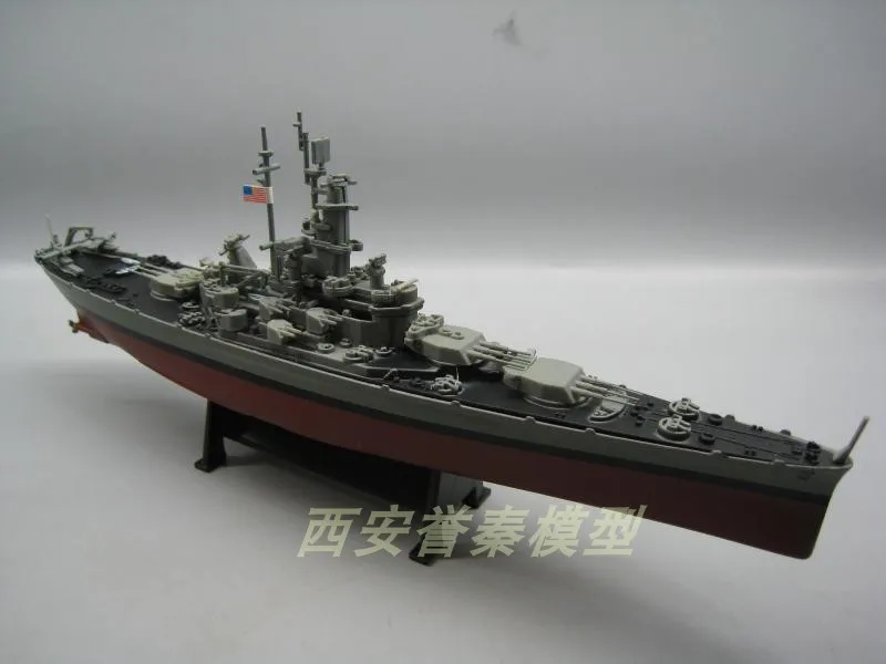 AMER 1/1000 масштаб военная модель игрушки USS Массачусетс(BB-59) 1941 линкор литой металлический корабль модель игрушки для коллекции, подарок