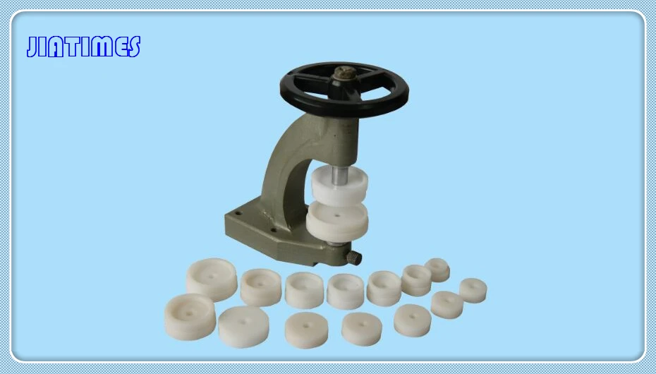 

Free Shipping 1pc Spiral Case Pressing Tool with 12 Rubber Heads for Watch Repair