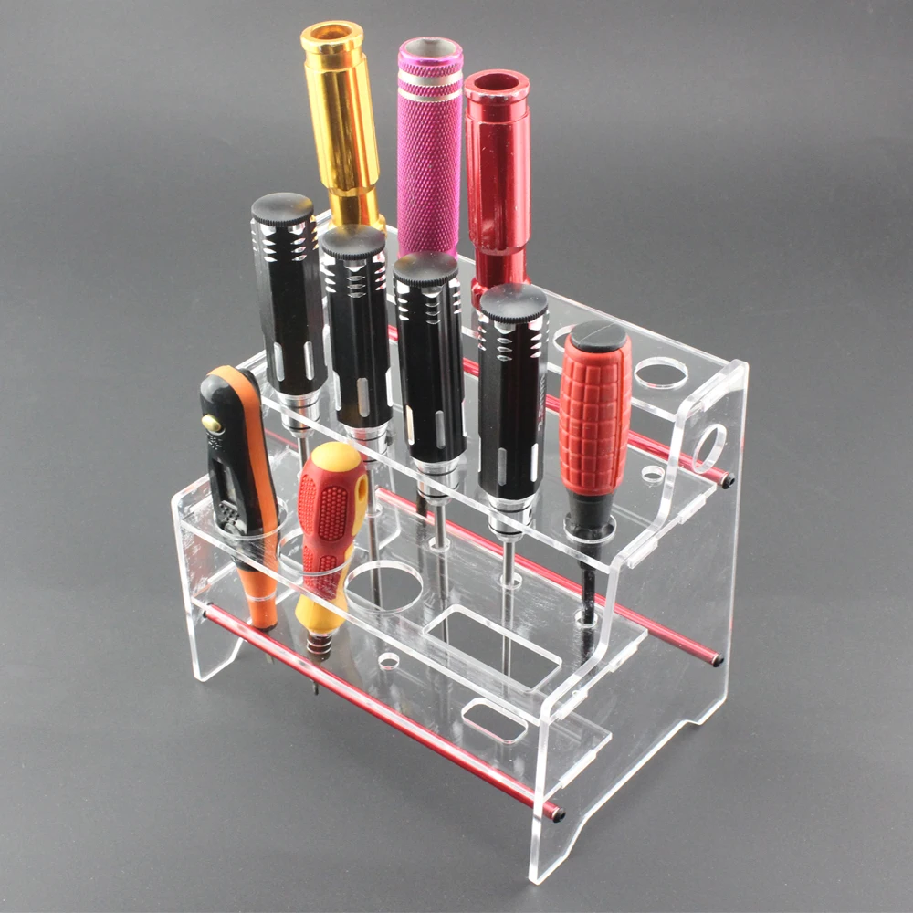 NewScrewdriverShelfHexScrewdriverToolKitStandHolderRCFPVTool