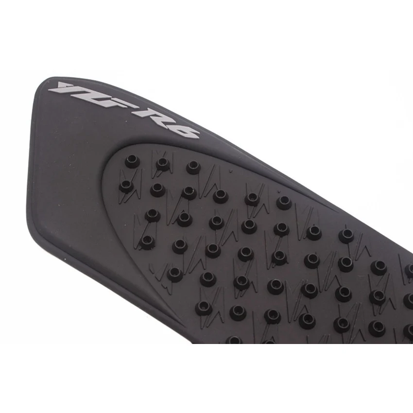 Топливный бак тяги Сторона Pad газа Колено стикер на ручку для Yamaha YZF R6 2006 2007 черный