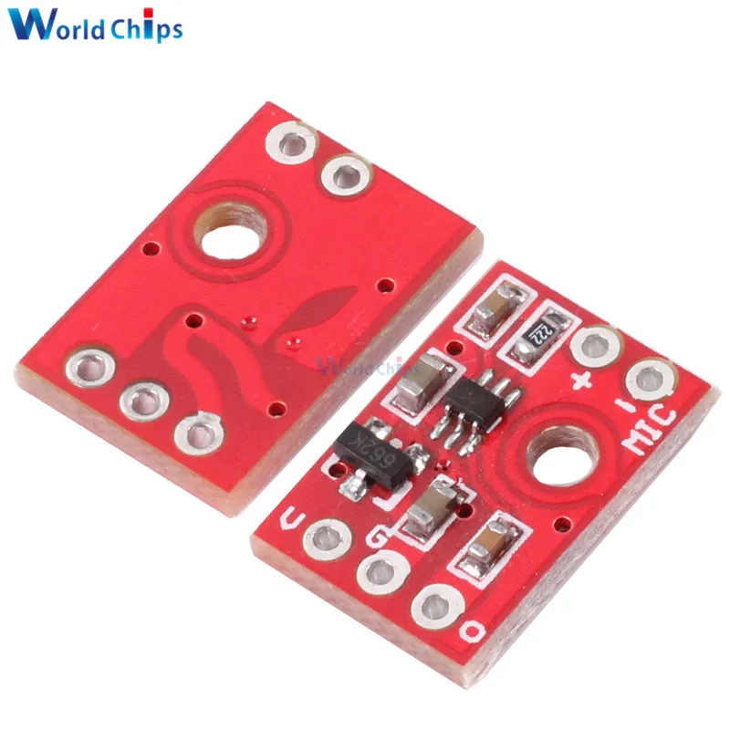 Микрофонный усилитель MAX9812L Electret Amp микроплата модуль 3 в-6 в для Arduino | Электронные