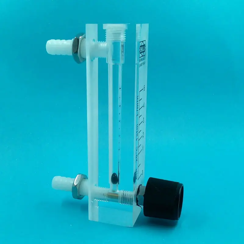 Air Oxygen Gas flow meter flowmeter caudalimetro counter flow indicator O2 oxigen gas meter flow device switch 0-5Lmin  8