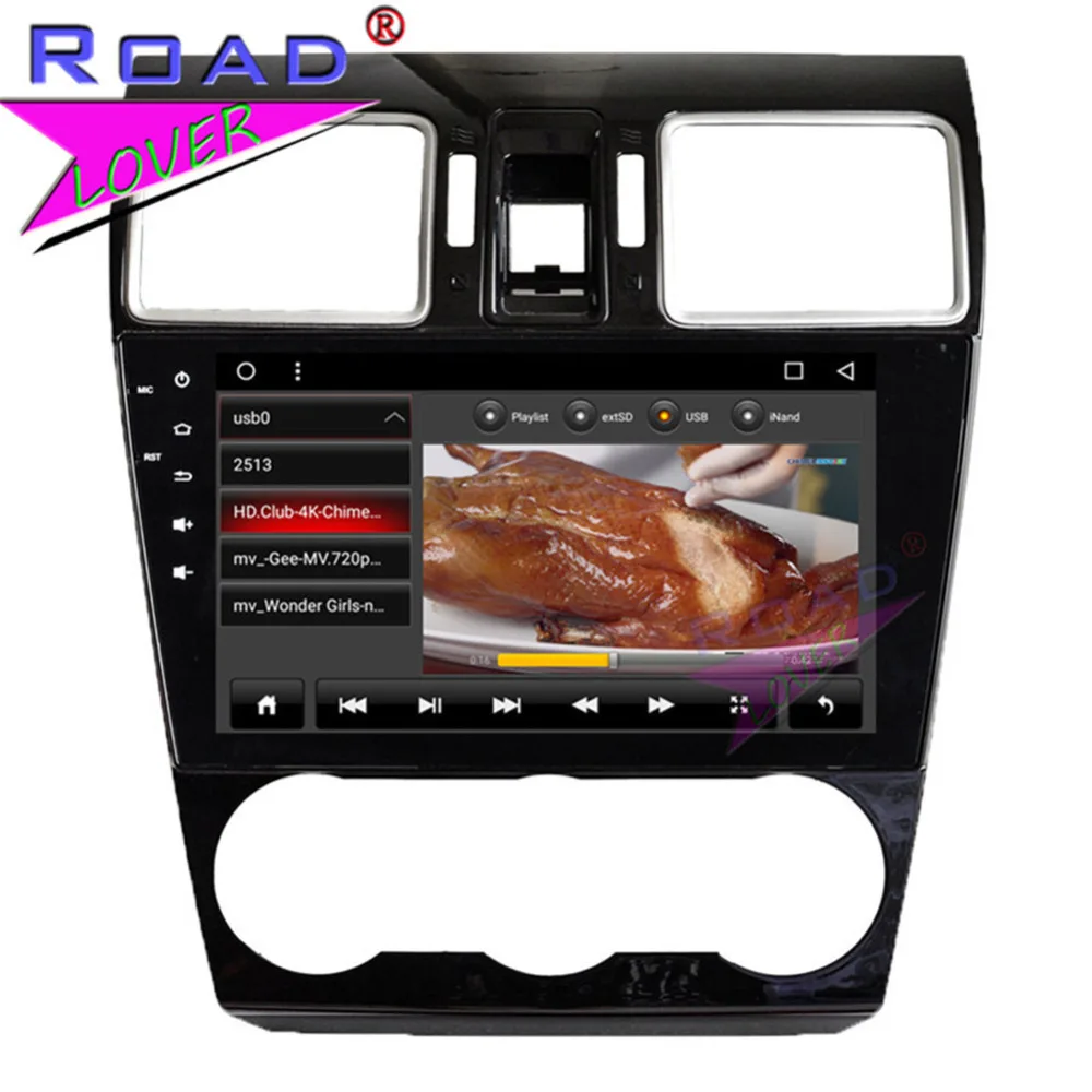 Best Autoradio Android 8.1 Car Multimedia Player For Subaru WRX Forester 2013 Stereo GPS Navigation 2 Din Auto Head Unit 8 Core 64G 5