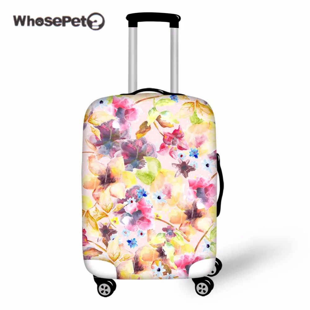 WHOSEPET 3D Flower Luggage Cover Protective Suitcase Covers For 18 30