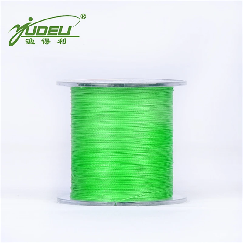 

300M 4 Stands fluo line Multifilamen Braided carp Fishing line 10LB-100LB pesca linha multifilamento peche a la carpe bisiklet