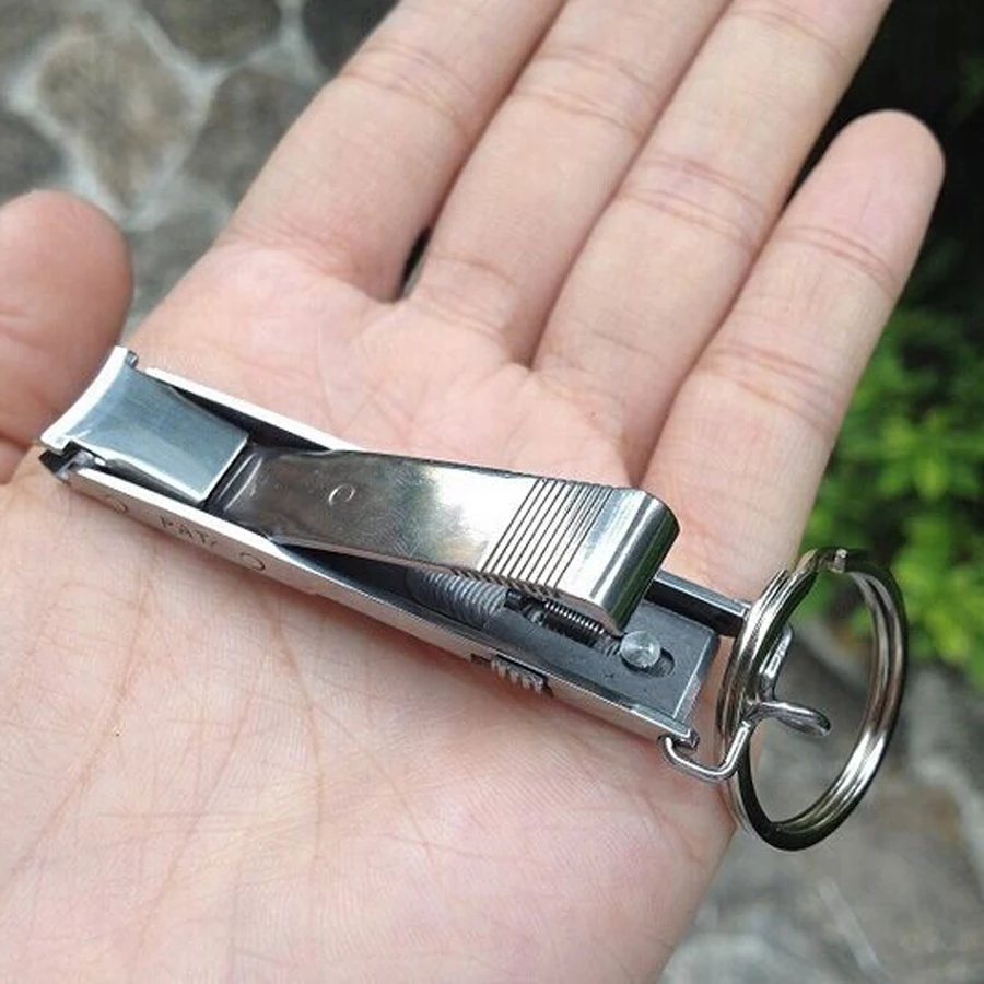 EDC Outdoor camping hiking equipment Slim mini Stainless Steel Foldable