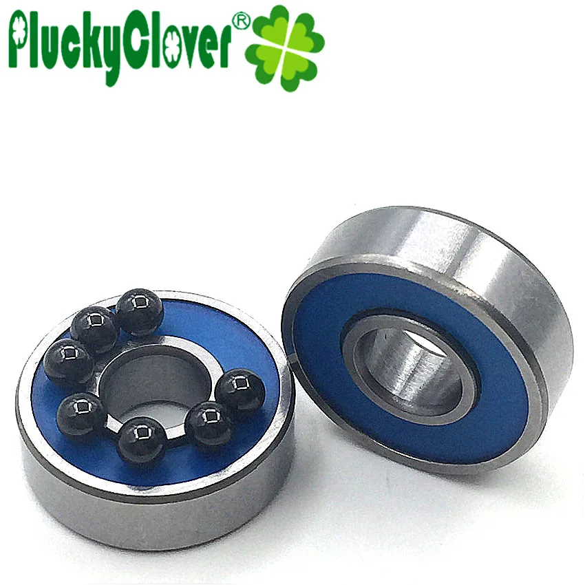 1pc 608 Si3N4 Balls Hybrid Ceramic Roller Skates Bearing 608 Skateboard