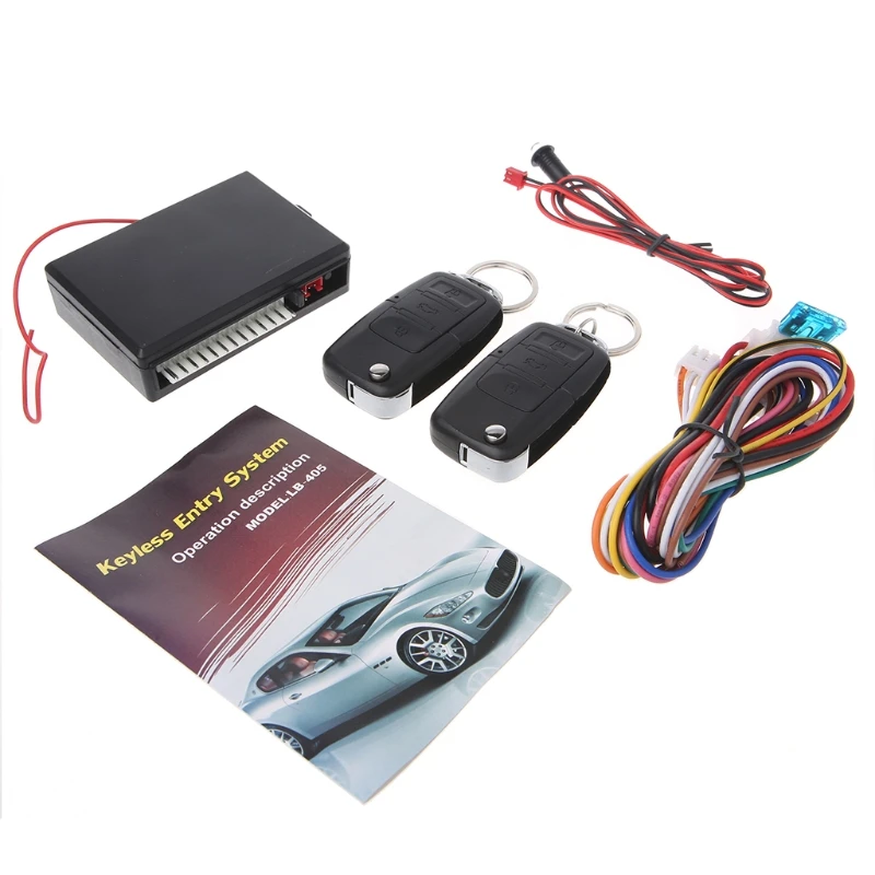 

Universal Car Alarm Systems 12V Auto Remote Central Kit Door Lock Locking Vehicle Keyless Entry System With Remote Controllers