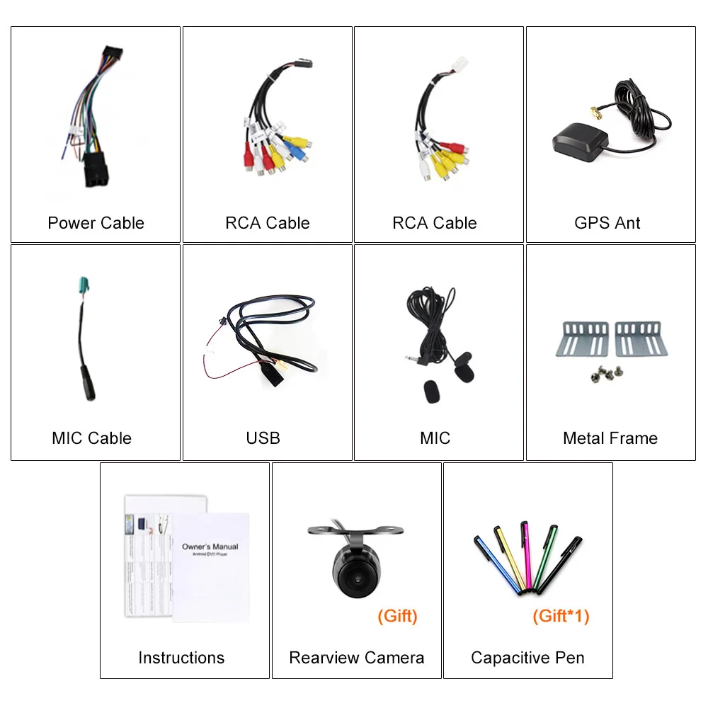 Eunavi Quad Core 2 din android 7.1 car dvd player universal 2din GPS Navigation audio stereo radio with WIFI+bluetooth+camera