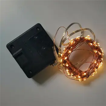 

33ft Solar powered 10M 100LED starry Copper Wire String Fairy Light moon vine lamp Xmas Christmas Wedding party Garden tree lamp