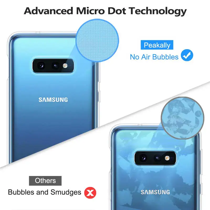 Чехол для Samsung Galaxy S10e мягкий силиконовый прозрачный чехол из ТПУ телефона S 10e G970F