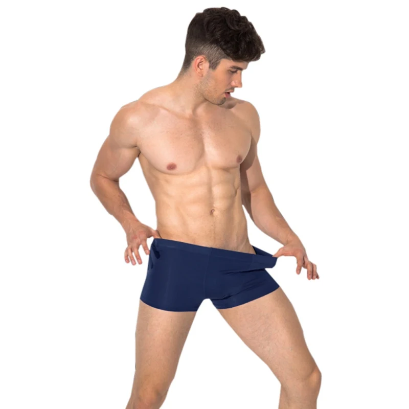 Новый 4 шт./компл. Роскошные боксер Мужское хлопковое нижнее белье Cueca Masculina дышащая средняя талия сплошной трусики Для мужчин плюс Размеры X3