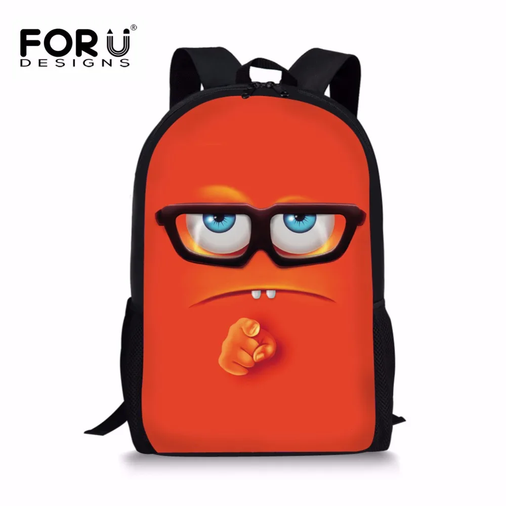 Buy FORUDESIGNS 3D Emoji Backpack for Girls Boys