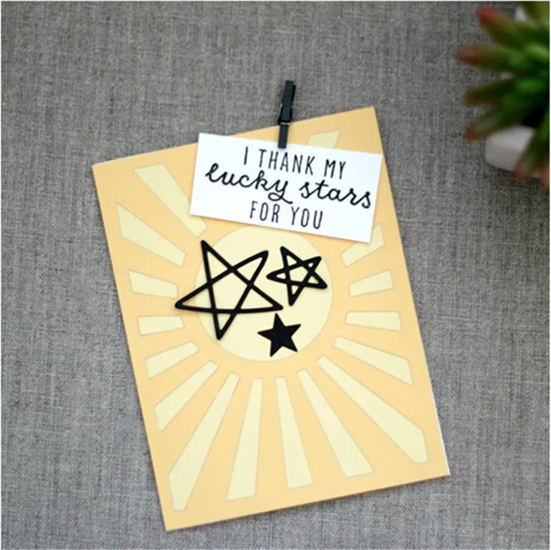 DMFLOWER Sunburst крышка панели металлические режущие штампы фоновый трафарет для DIY