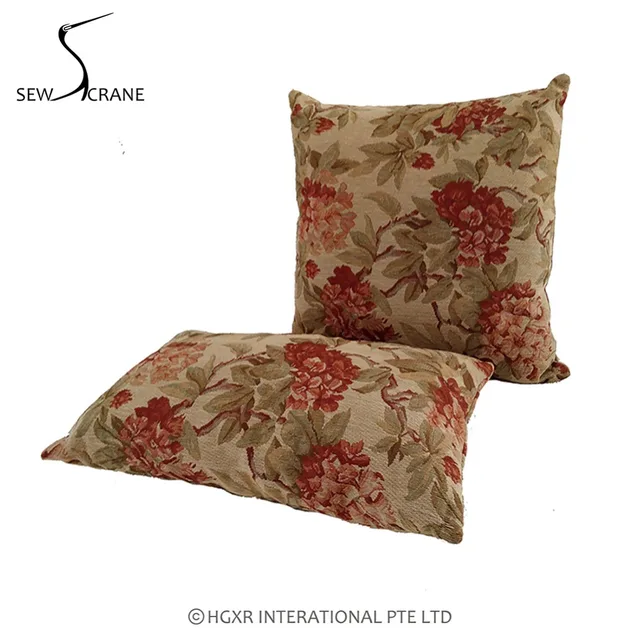 SewCrane Vintage Look Floral Square Decorative Throw Pillow Cover Gorgeous Decorative Pillow Slipcovers SewCrane Vintage Look Floral Square Decorative Throw Pillow Cover Gorgeous Decorative Pillow Slipcovers