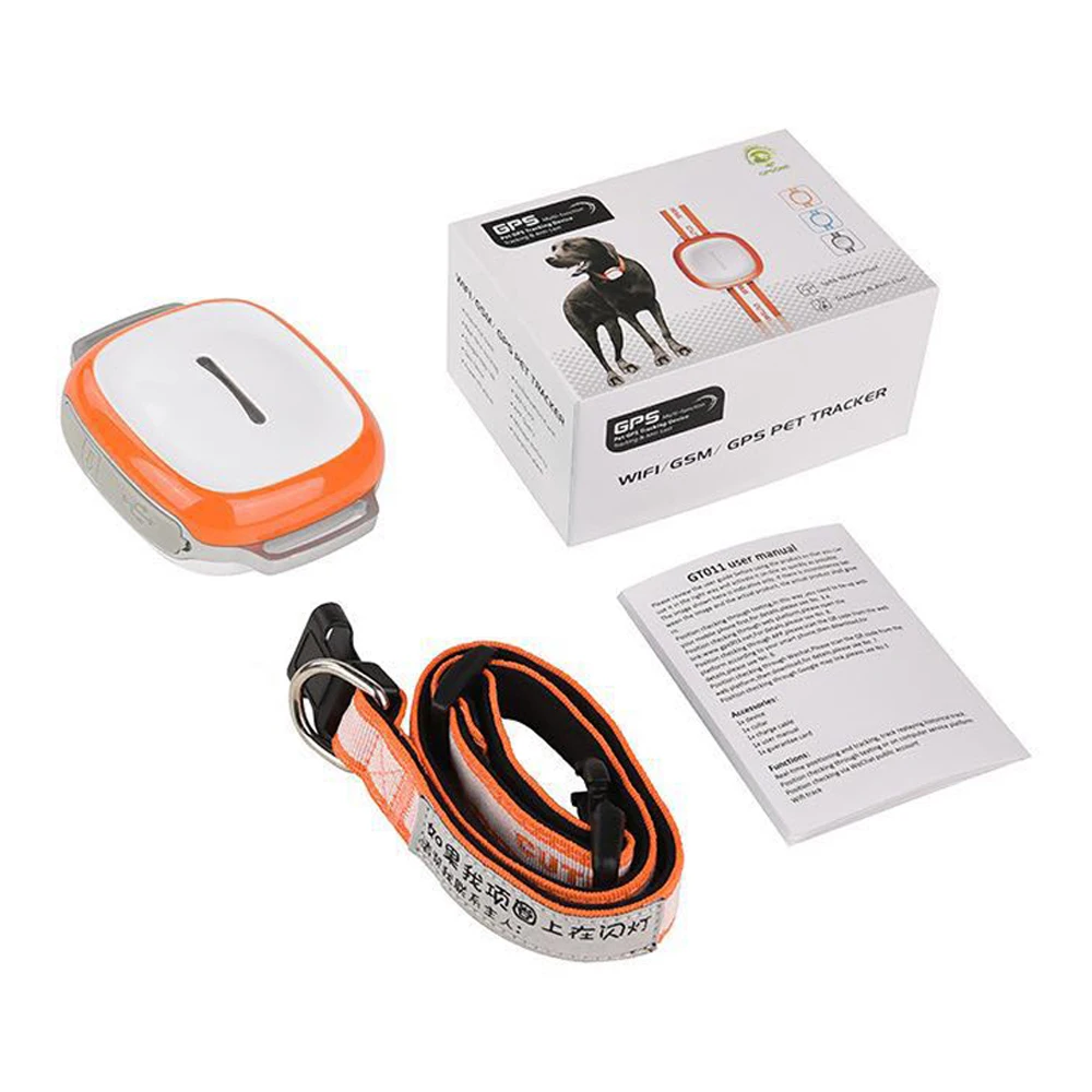 Gps трекер для домашних животных MK2 мини локатор gps GSM водонепроницаемый Wi Fi LBS