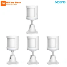 Большая распродажа обновленный Xiaomi Aqara датчик человеческого тела умный датчик движения тела Zigbee подключение приложение Mihome через Android и IOS