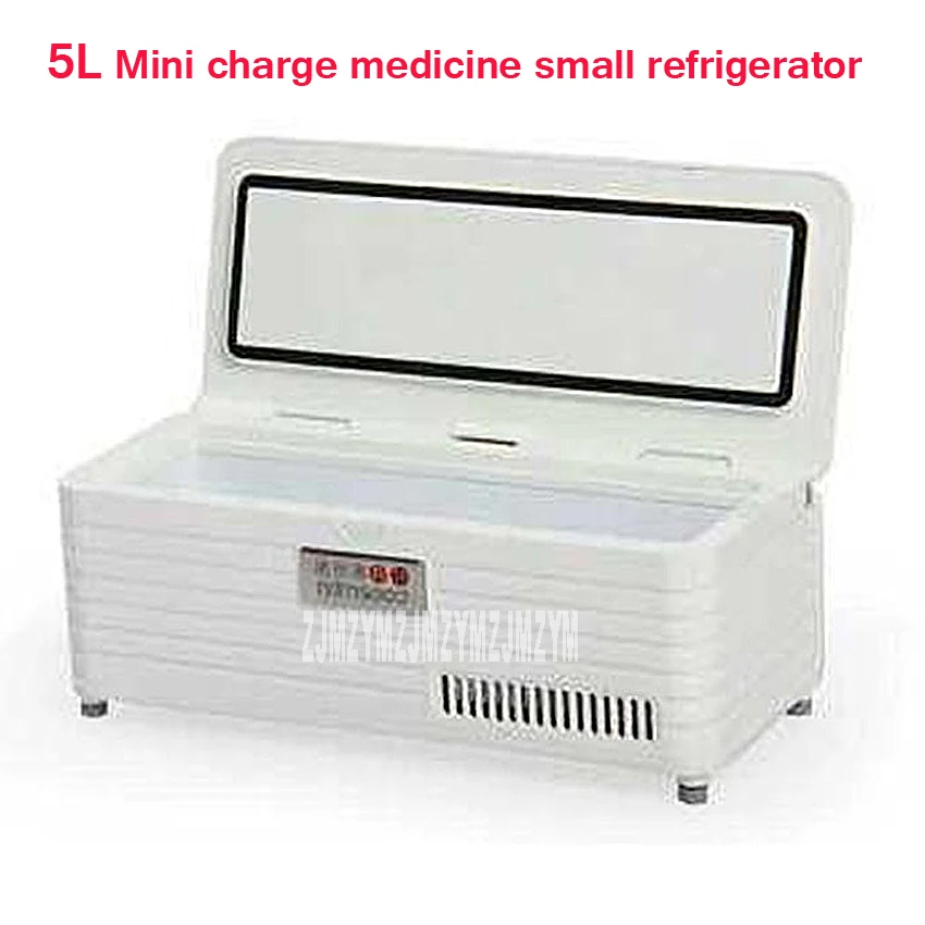5L Интеллектуальный инсулин с переменной частотой холодильная коробка портативный рефрижератор мини зарядка медицинский небольшой