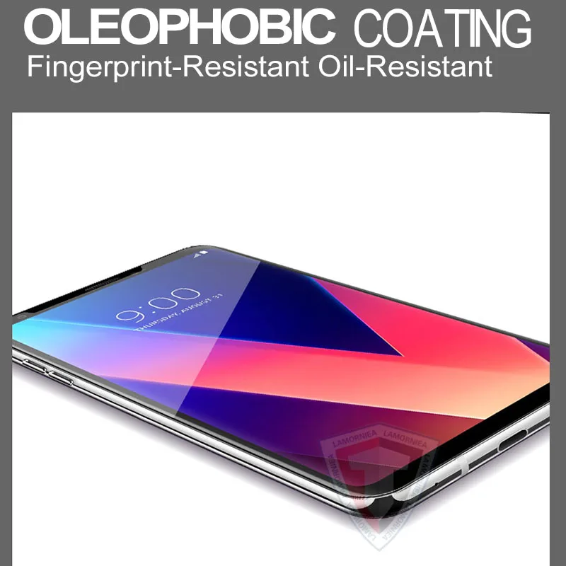 Жидкий УФ клей Lamorniea закаленное стекло для LG V30 v40 v50 полное покрытие экран Protctor G7