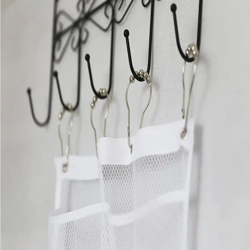 Quick Dry Hanging Caddy Bath Shower Organizer With 6 Pocket Hang