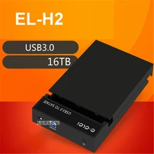 1pc HDD Dock Base Case USB3.0 Tool Free for Sata 2.5″/3.5″ HDD Enclosure for Notebook Desktop PC Hard Disk Box Up to 8TB EL-H2