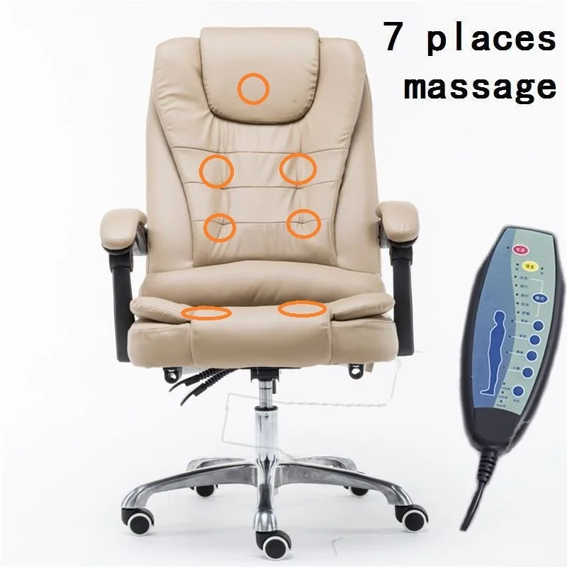 Fauteuil Sedia Ufficio Sillones Armchair Oficina Ordenador Sedie Leather Poltrona Silla Gaming Computer Massage Office Chair huismerk kopen in de aanbieding