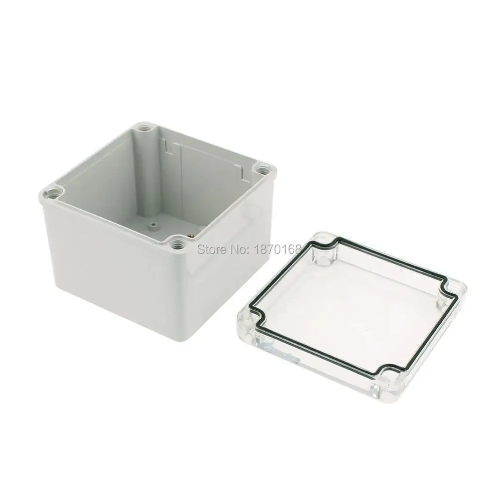 125 мм x 125 мм x 100 мм прозрачная Крышка герметичная коробка водонепроницаемая распределительная коробка корпус