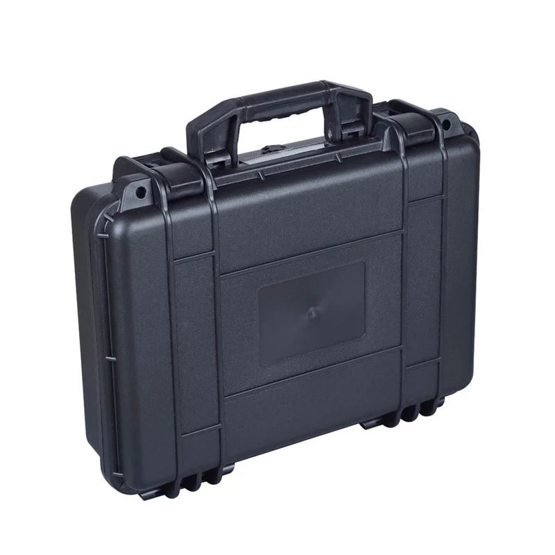 

black color high impact water resistance plastic case with pick pluck foam