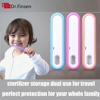 

Portable Travel Ultraviolet Toothbrush Sterilizer Home UV Ordinary Electric Toothbrush Storage Box Clean Sterilization Holder