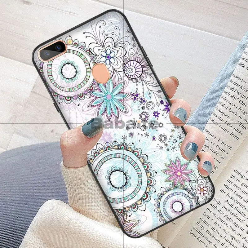 floral Mandala popular We Heart It pattern