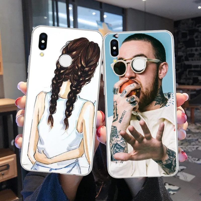 

Fashion Phone Case for Huawei Mate 10 Lite P8 P9 P10 P20 P30 Pro Y6 Pro P Smart Y9 2019 Nova 3i For Honor 8X 7A 10i TPU Cover