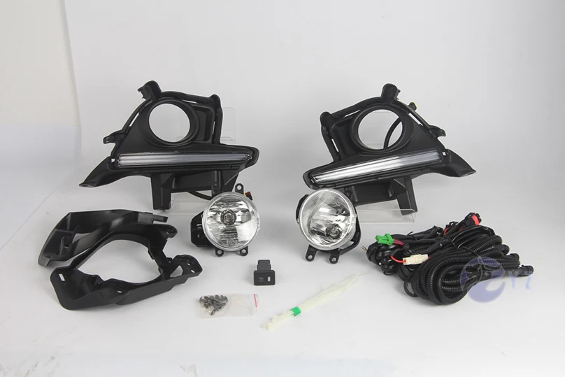 Car Flashing 1Set drl For Toyota Highlander 2014 2015 2016 LED DRL