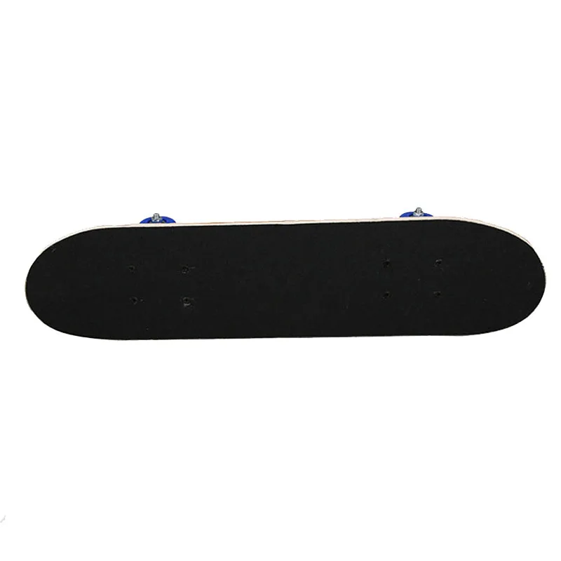 Нескользящий скейтборд Griptape 83*24 см чистый черный цвет двойная утепленная доска